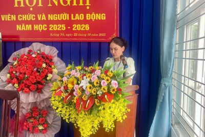 TRƯỜNG THCS TRẦN HƯNG ĐẠO TỔ CHỨC  HỘI NGHỊ VIÊN CHỨC VÀ NGƯỜI LAO ĐỘNG NĂM HỌC 2025–2026